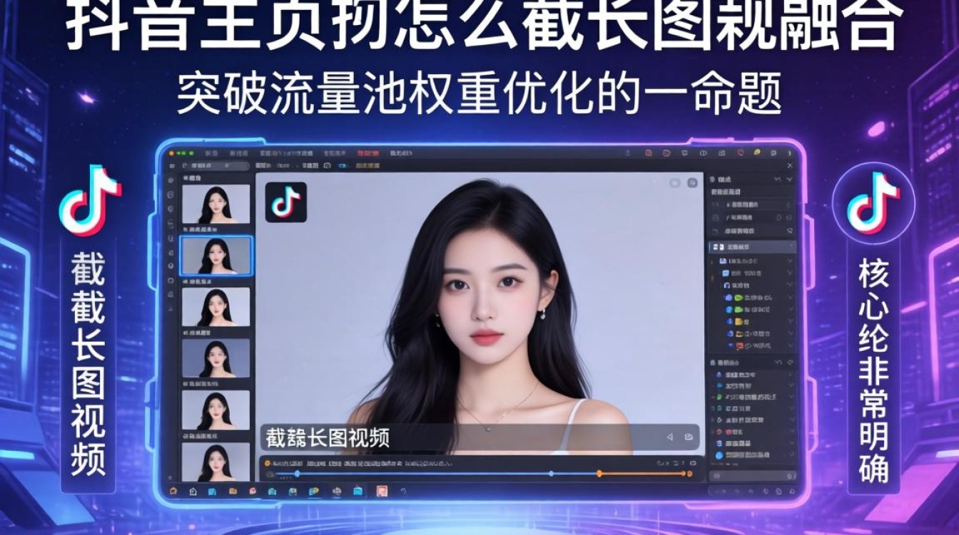 抖音主页怎么截长图视频
