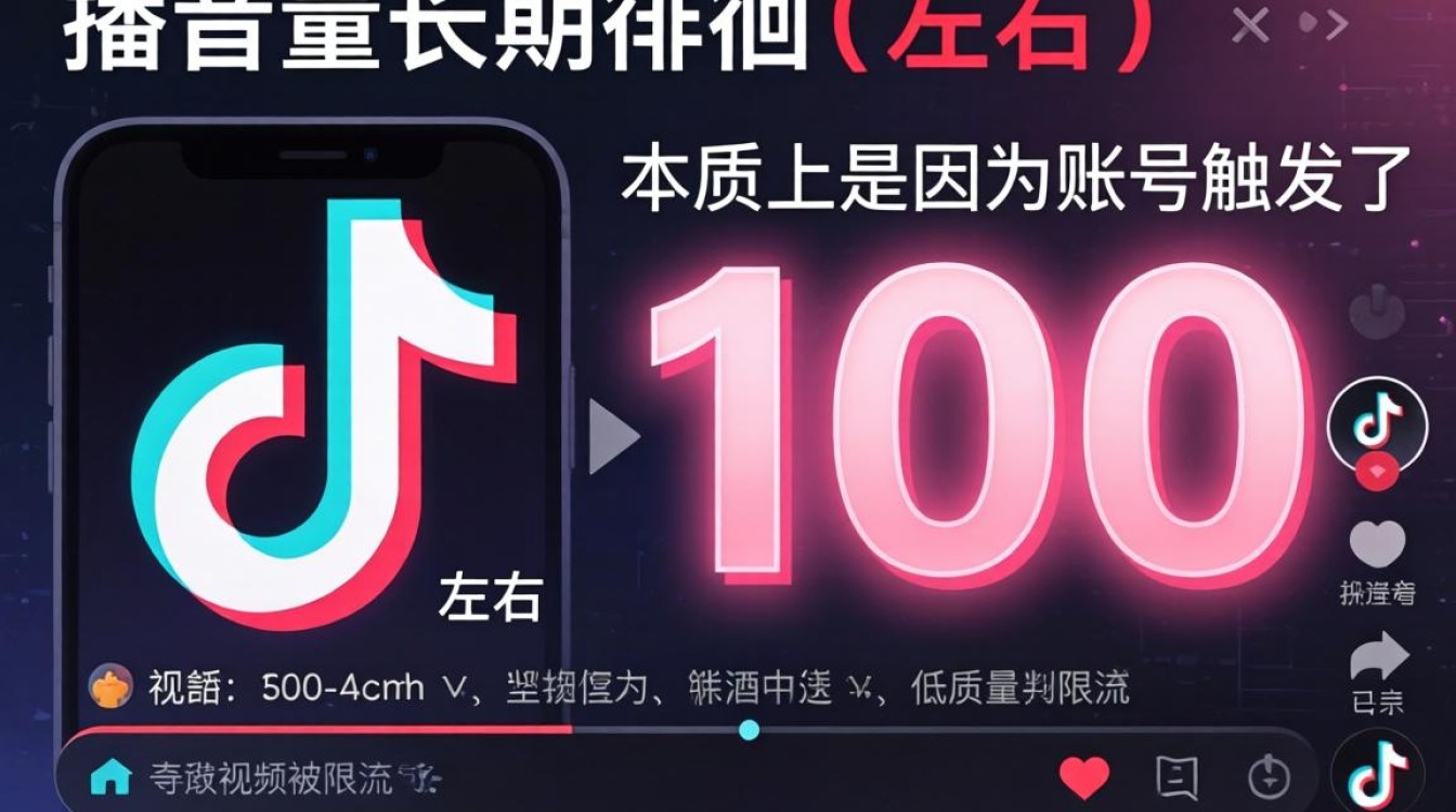 TikTok播放量才100怎么办
