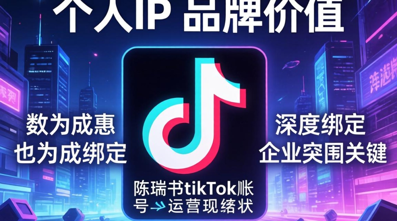 陈瑞书tiktok账号如何运营?品牌营销扩大影响力策略 陈瑞书tiktok账号如何运营