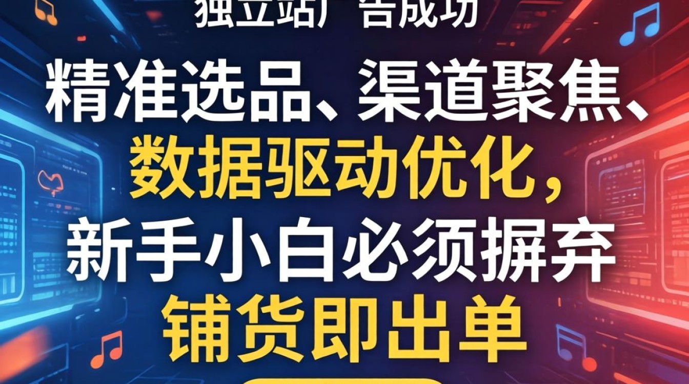 独立站广告投放新手入门教程