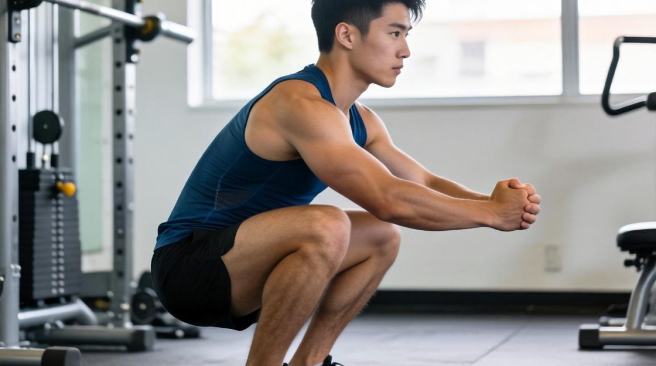 单腿蹲起正确姿势详解