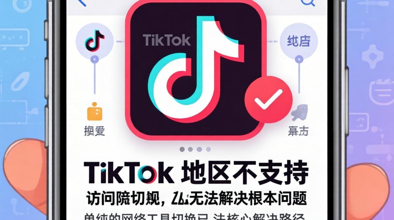 TikTok地区不支持怎么办?全球化运营策略思维解析 TikTok地区不支持怎么办