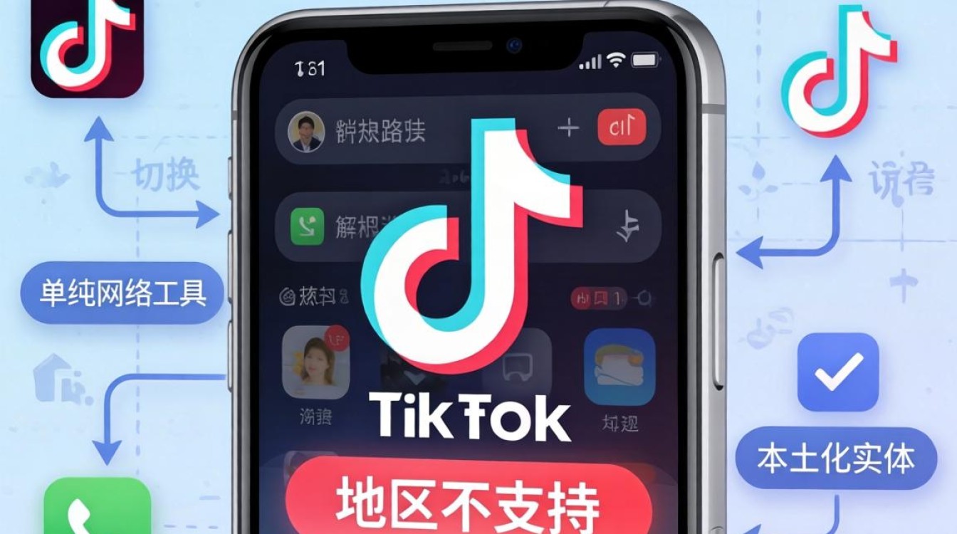 TikTok地区不支持怎么办?全球化运营策略思维解析 TikTok地区不支持怎么办
