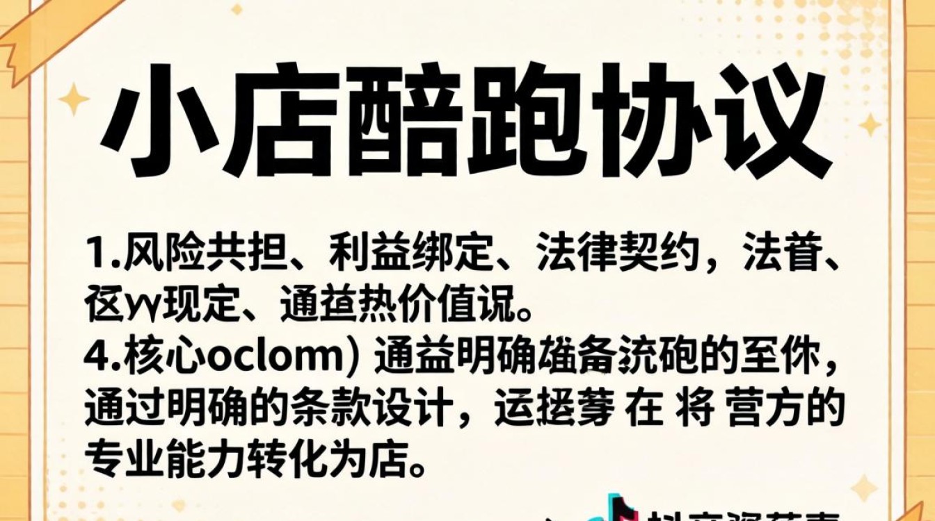 抖音小店代运营合同模板范本