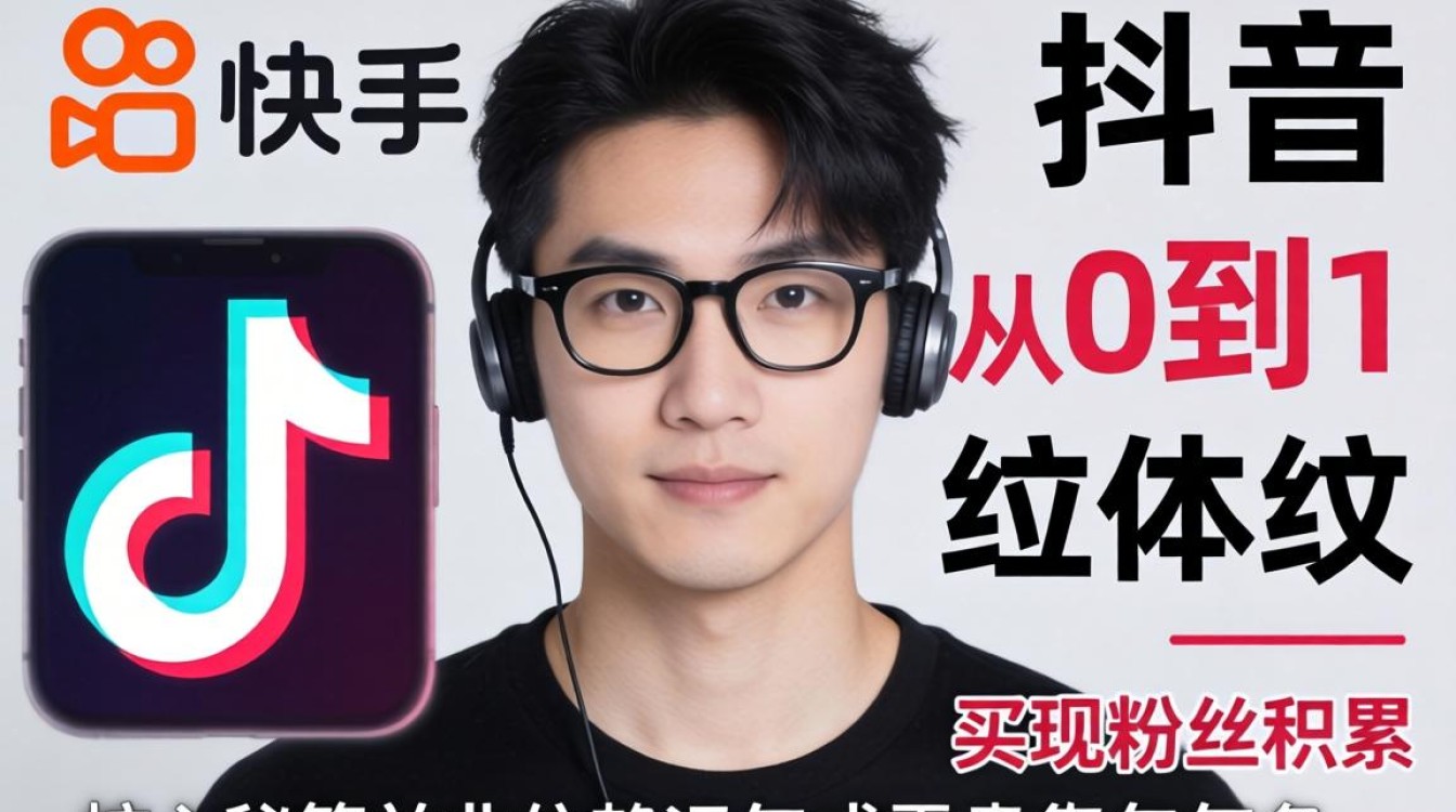 快手抖音TikTok网红涨粉秘籍,普通人如何快速涨粉? 快手抖音TikTok网红涨粉秘籍