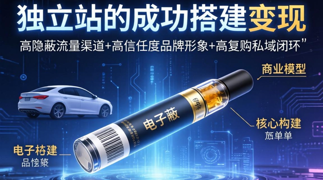电子烟独立站搭建教程与变现方法