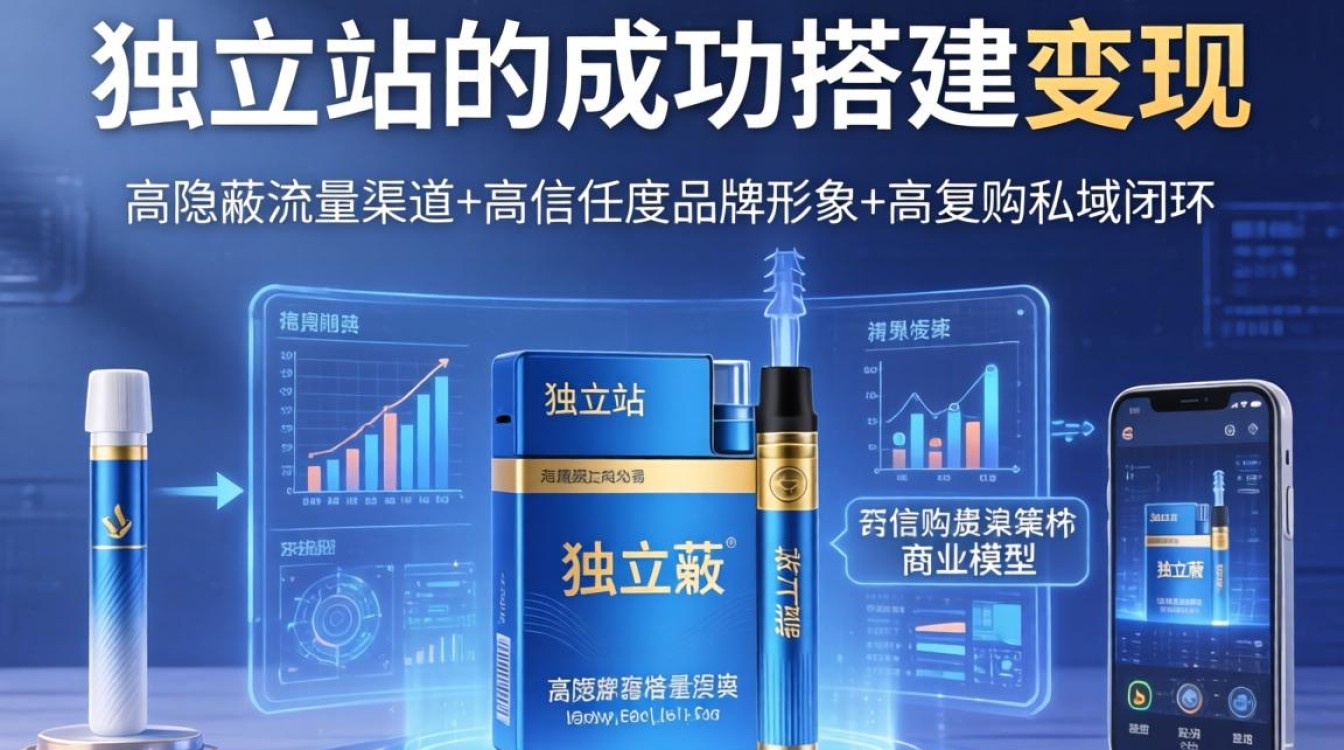 电子烟独立站搭建教程与变现方法