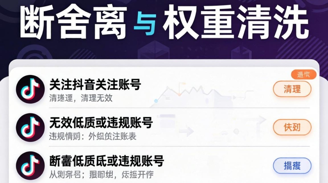 抖音怎么一键取消关注所有人