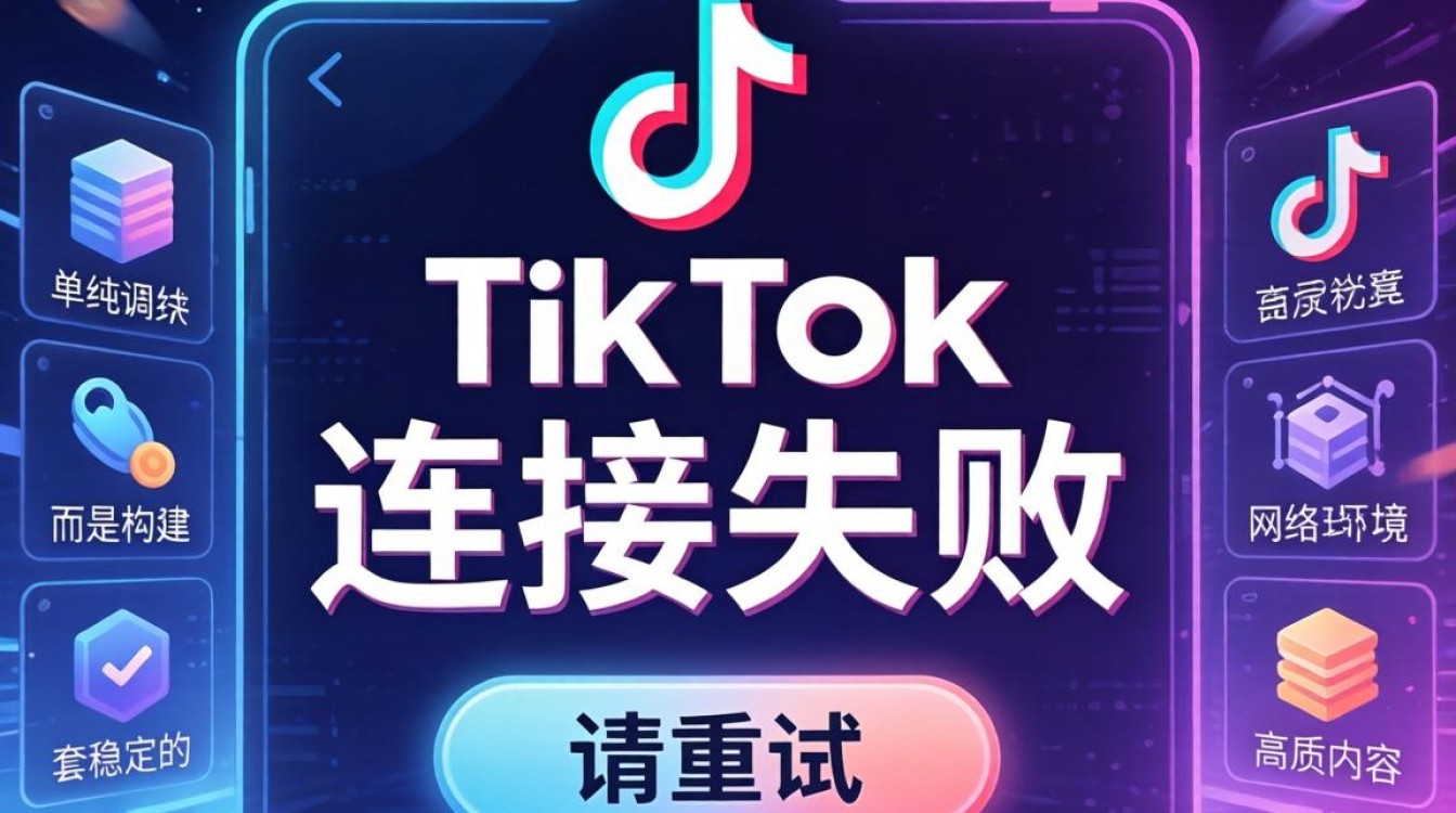TikTok连接失败请重试怎么办?出海内容创作技巧详解 TikTok连接失败请重试怎么办
