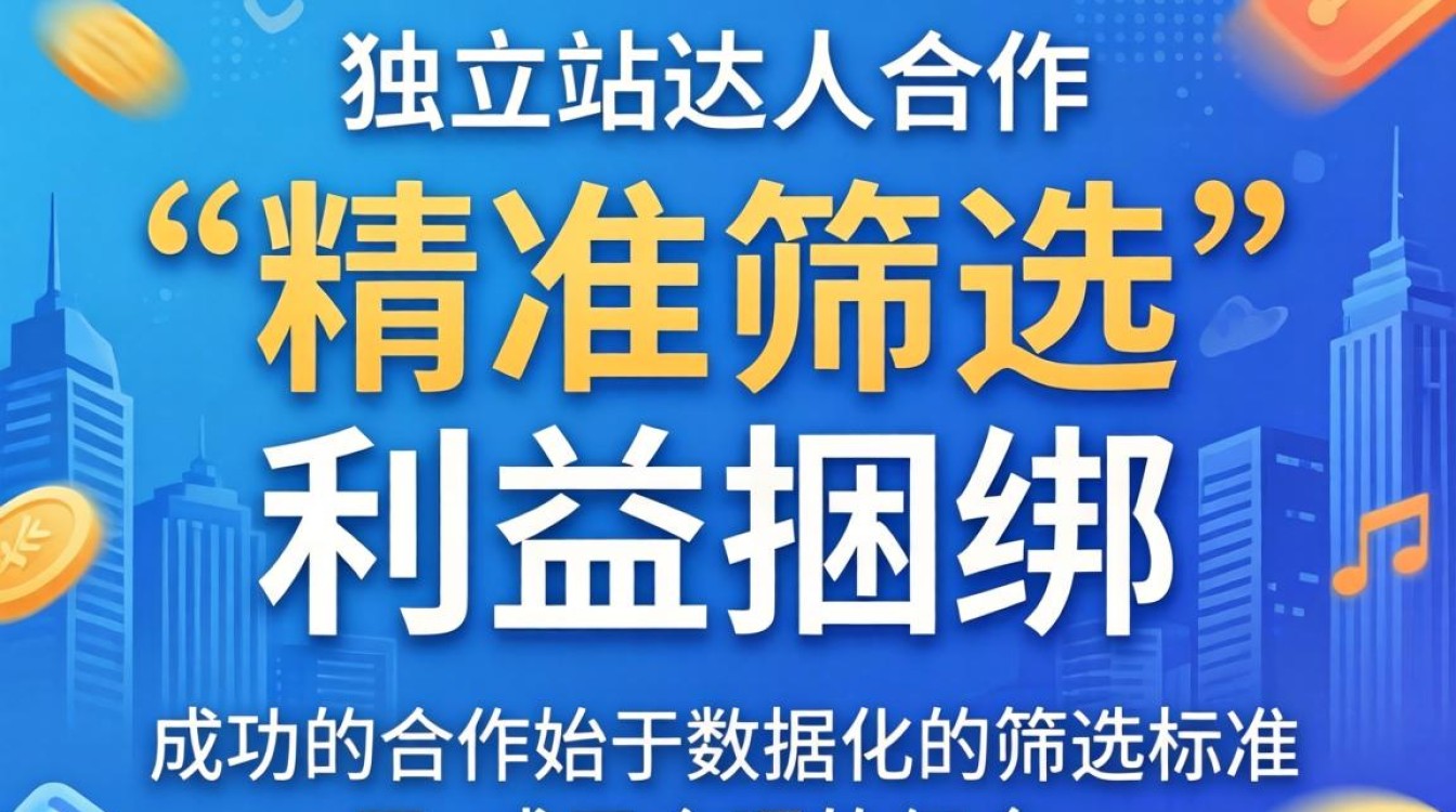 独立站怎么找达人合作