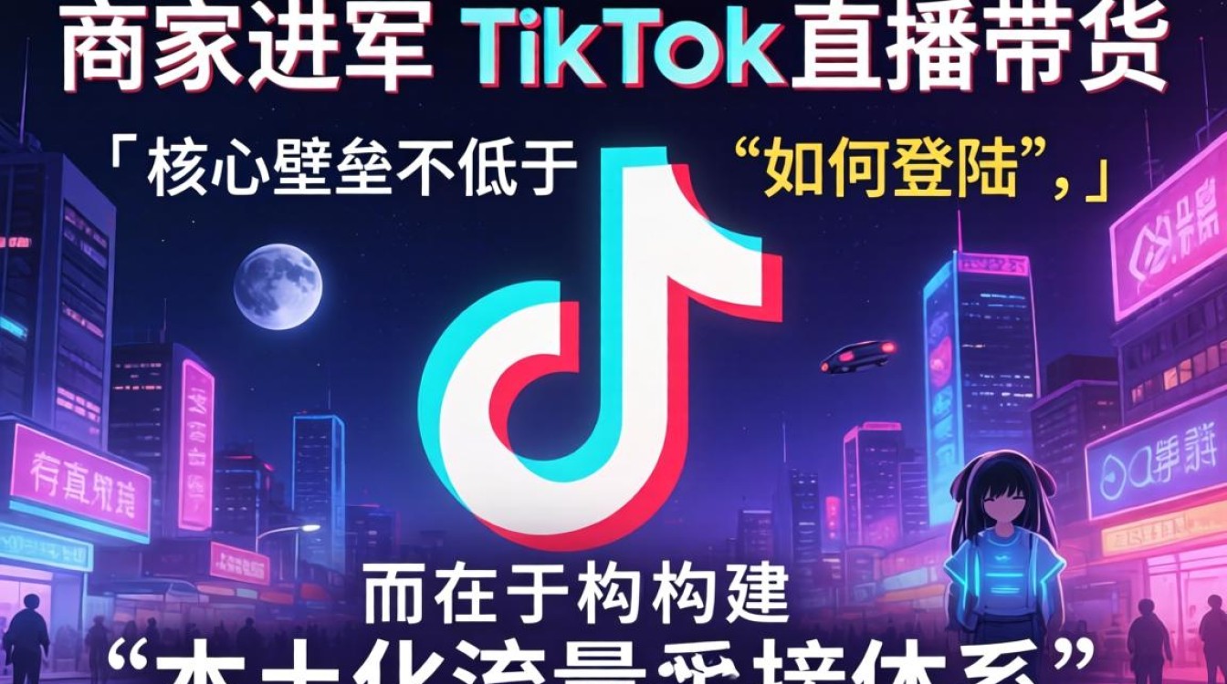大陆登陆tiktok直播带货怎么弄