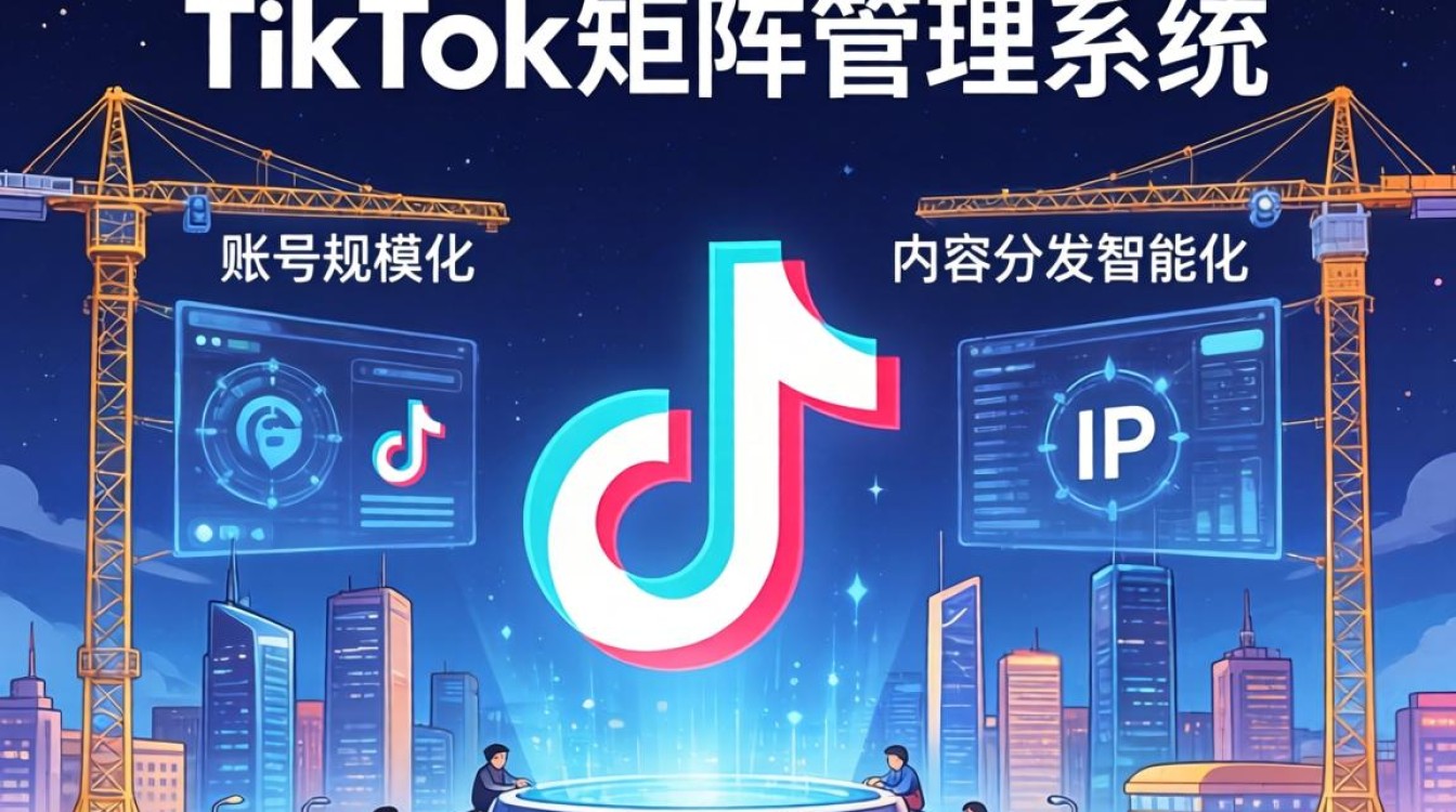 TikTok矩阵管理系统怎么搭建
