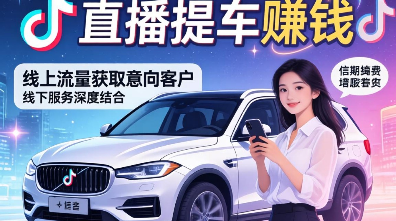 新手如何通过直播卖车月入过万