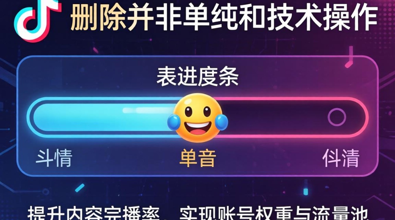 抖音表情进度条怎么删除,账号权重低怎么提升 抖音表情进度条怎么删除