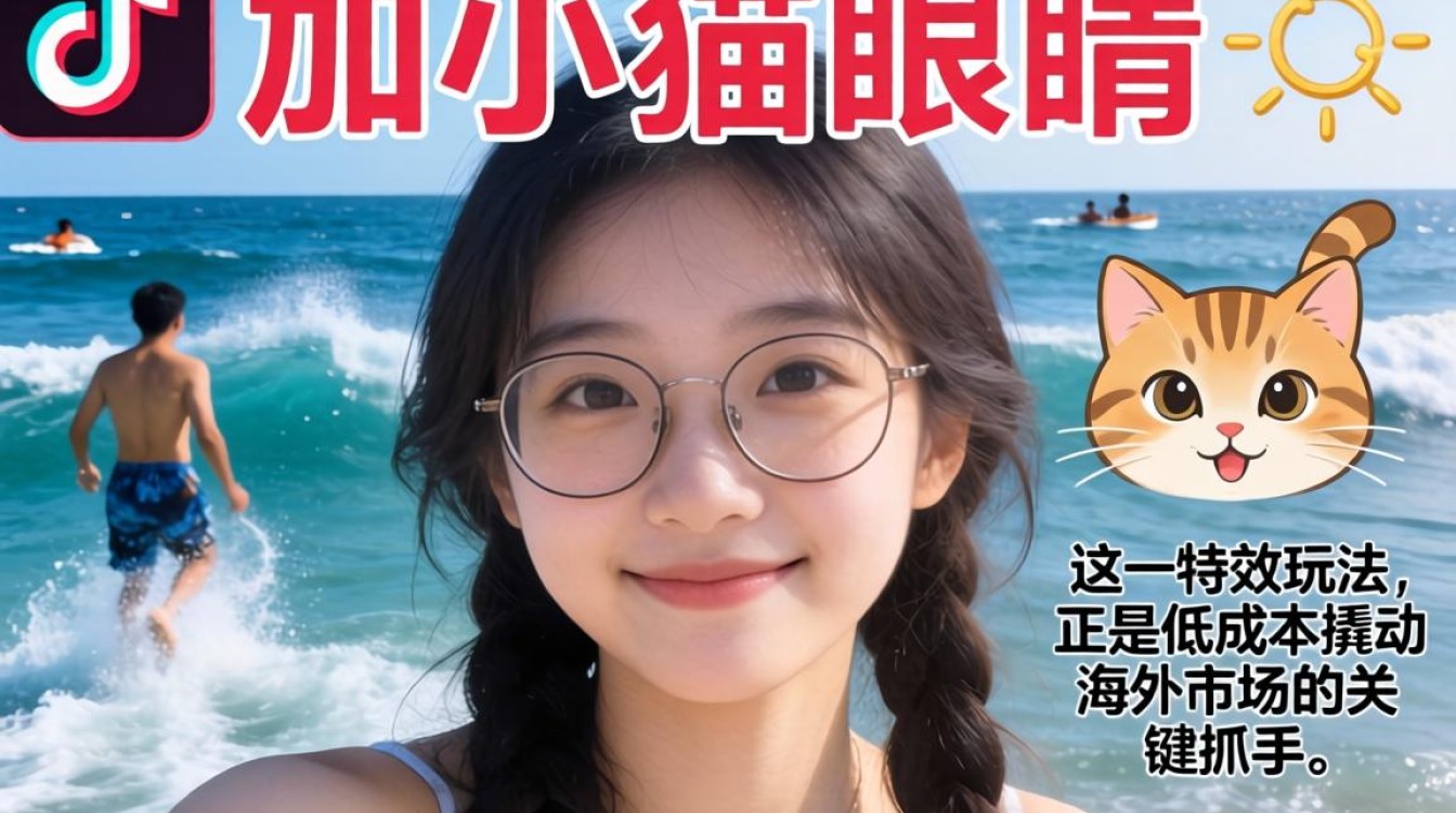 TikTok怎么加小猫眼睛?海外市场入局指南 TikTok怎么加小猫眼睛