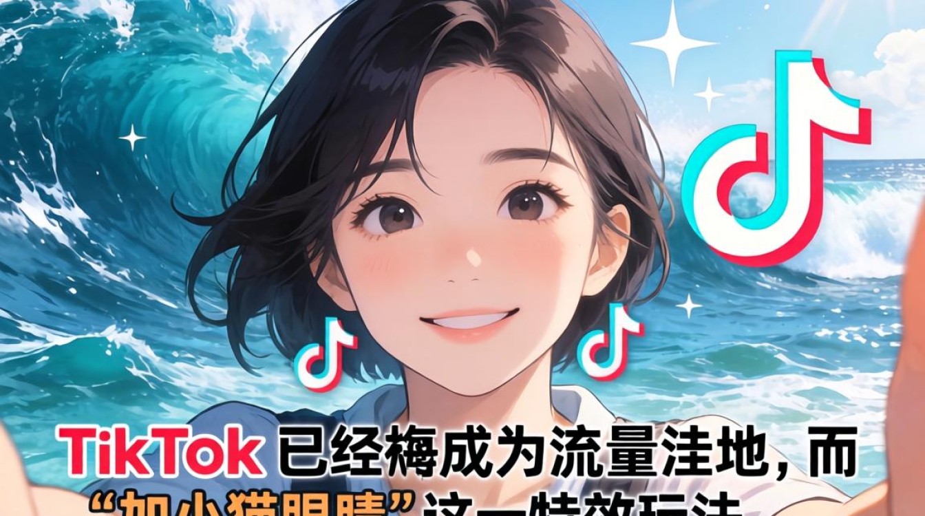 TikTok怎么加小猫眼睛?海外市场入局指南 TikTok怎么加小猫眼睛