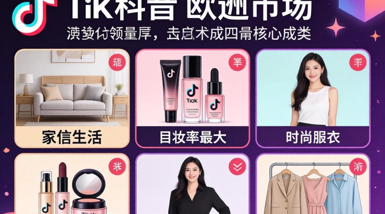 欧盟TikTok热门爆款类目推荐