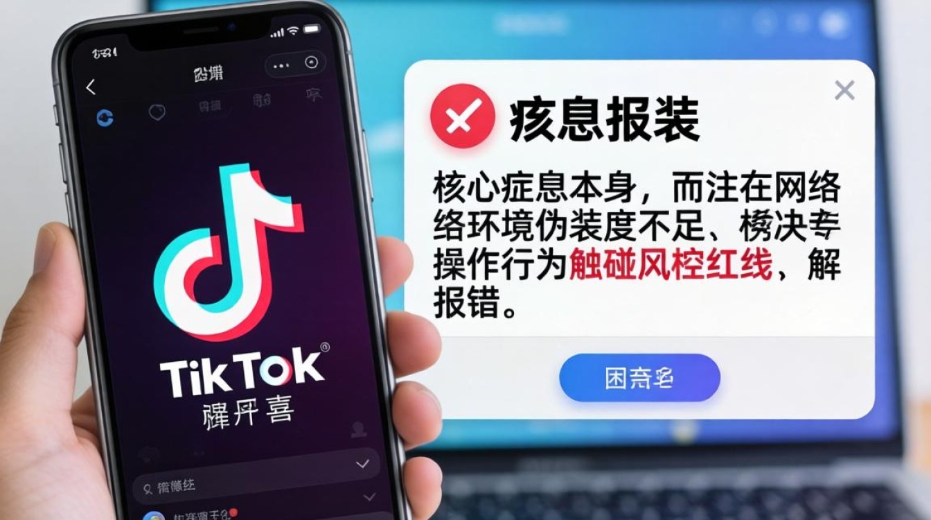 视频剪辑打开tiktok弹出报错怎么办