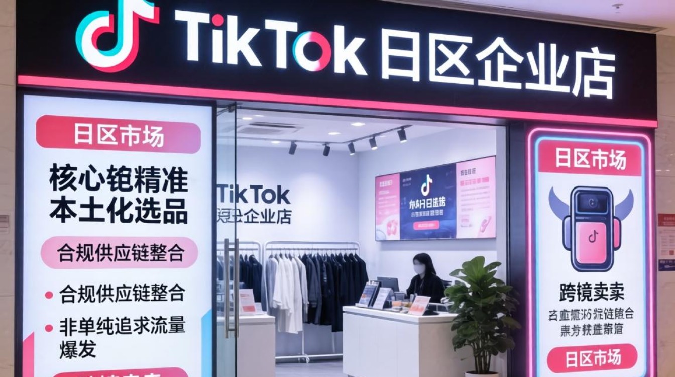 TikTok日区企业店怎么运营?新手入门实操教程 TikTok日区企业店怎么运营