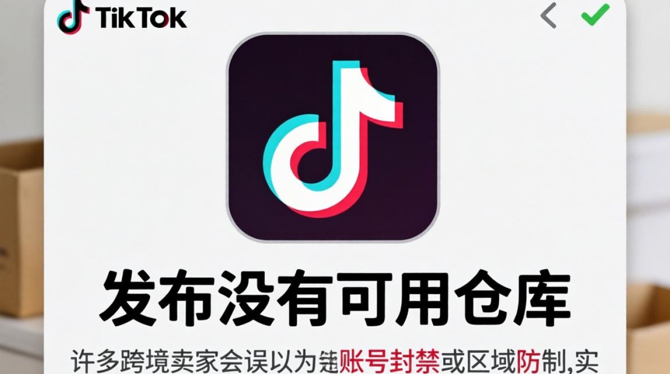 TikTok发布没有可用仓库怎么办