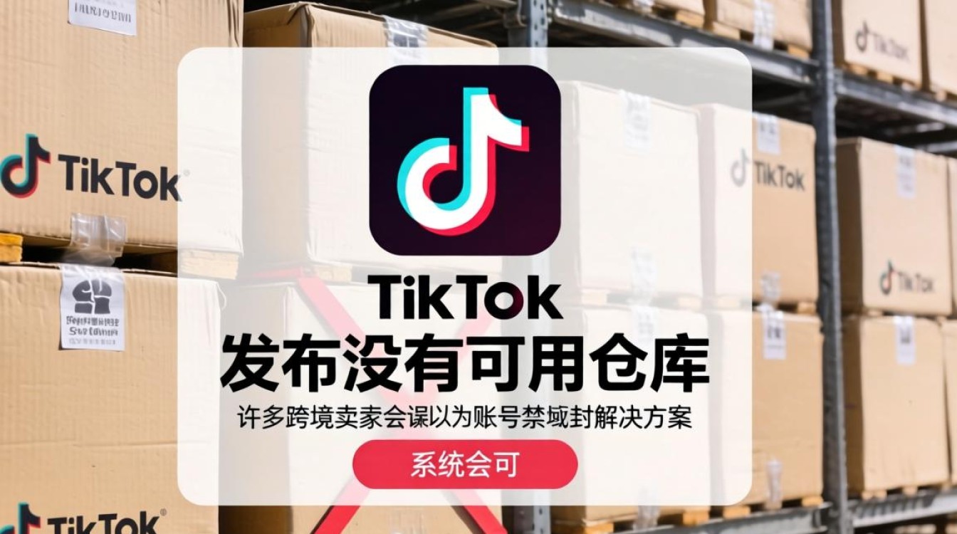 TikTok发布没有可用仓库怎么办