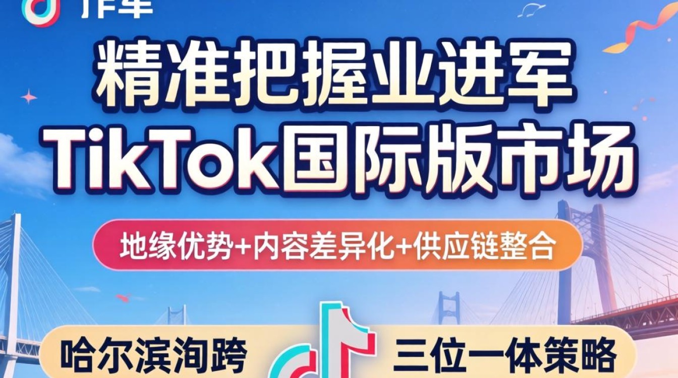 哈尔滨TikTok国际版怎么运营?跨境出海必看教程 哈尔滨TikTok国际版怎么运营