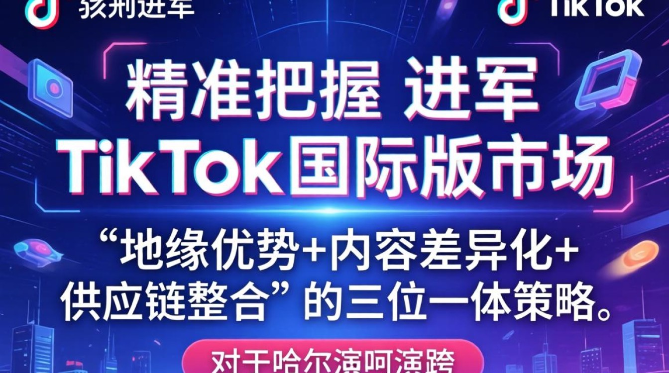 哈尔滨TikTok国际版怎么运营?跨境出海必看教程 哈尔滨TikTok国际版怎么运营
