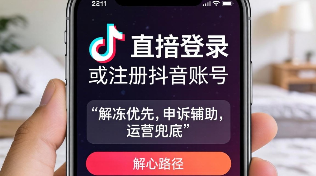 手机号冻结怎么开启抖音