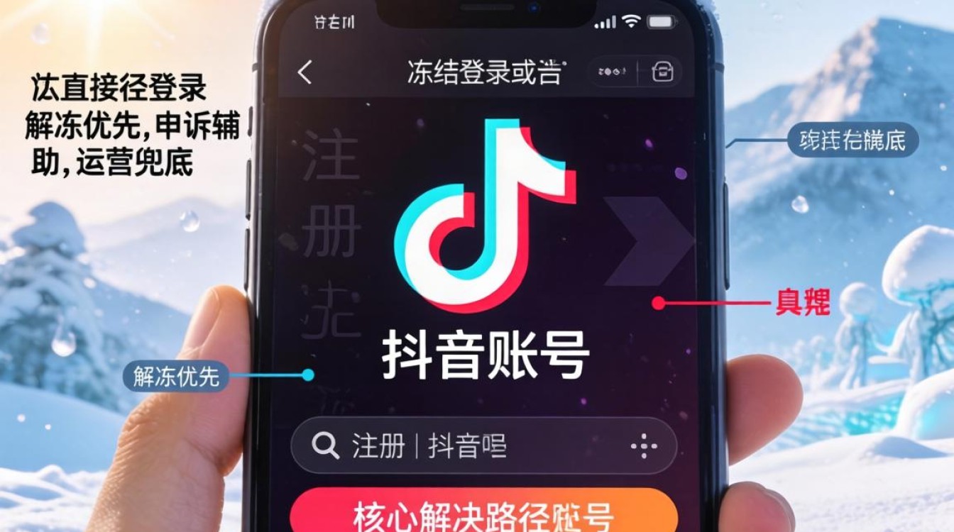 手机号冻结怎么开启抖音