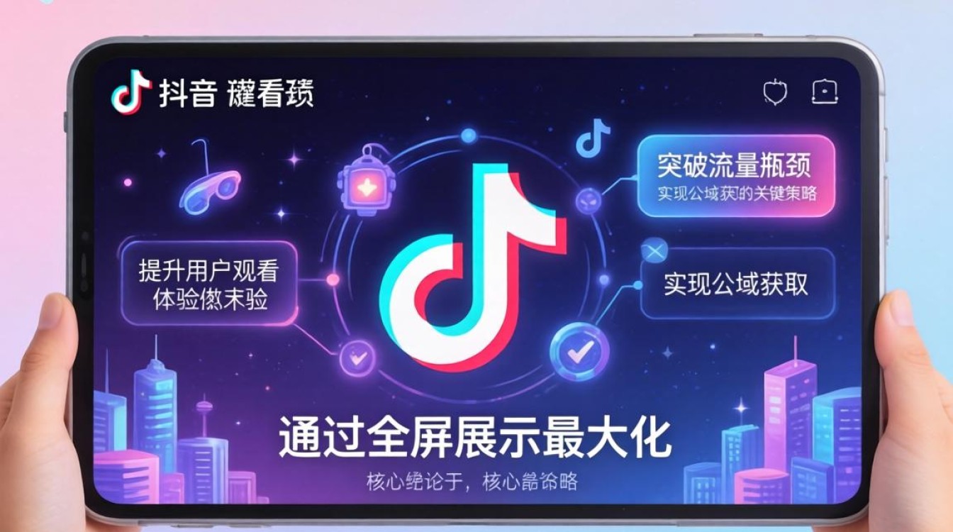 用手机怎么全屏播放抖音