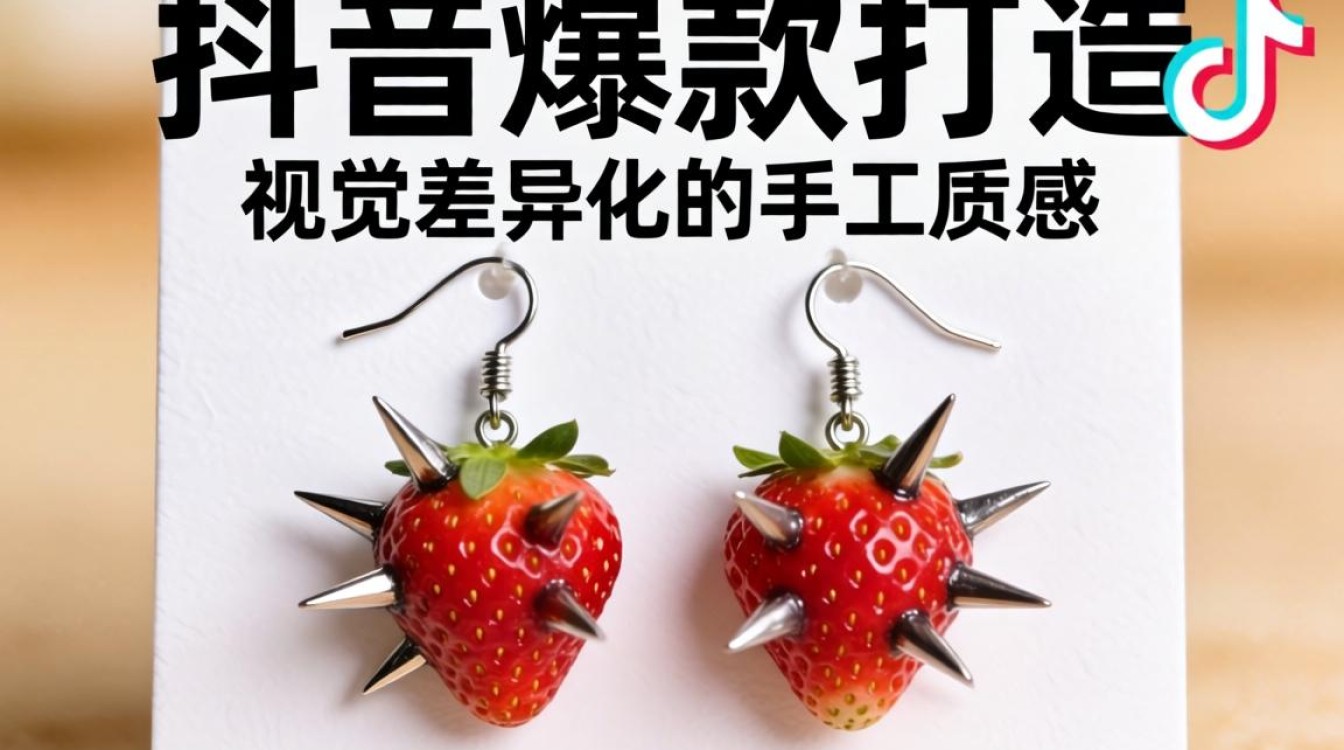 抖音小草莓耳环怎么绣的?小草莓耳环带货话术有哪些? 小草莓耳环带货话术有哪些