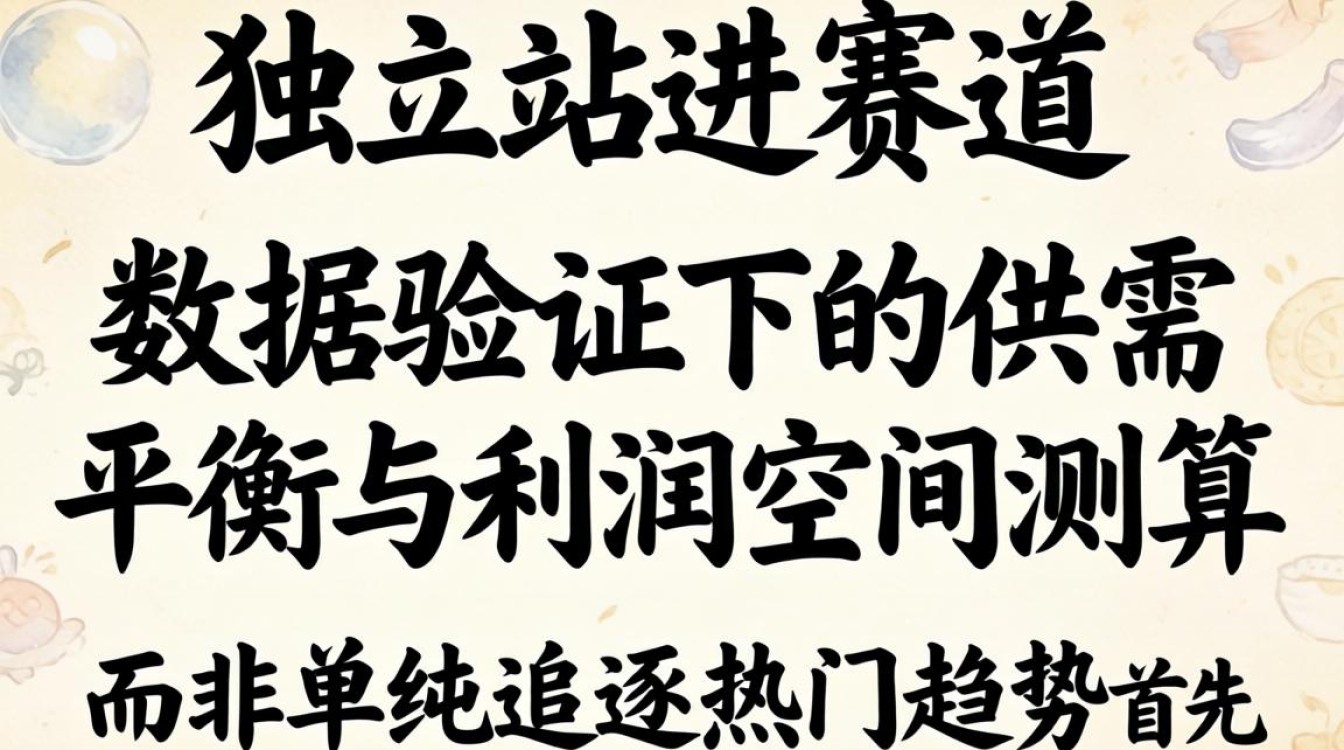 独立站选赛道有哪些技巧