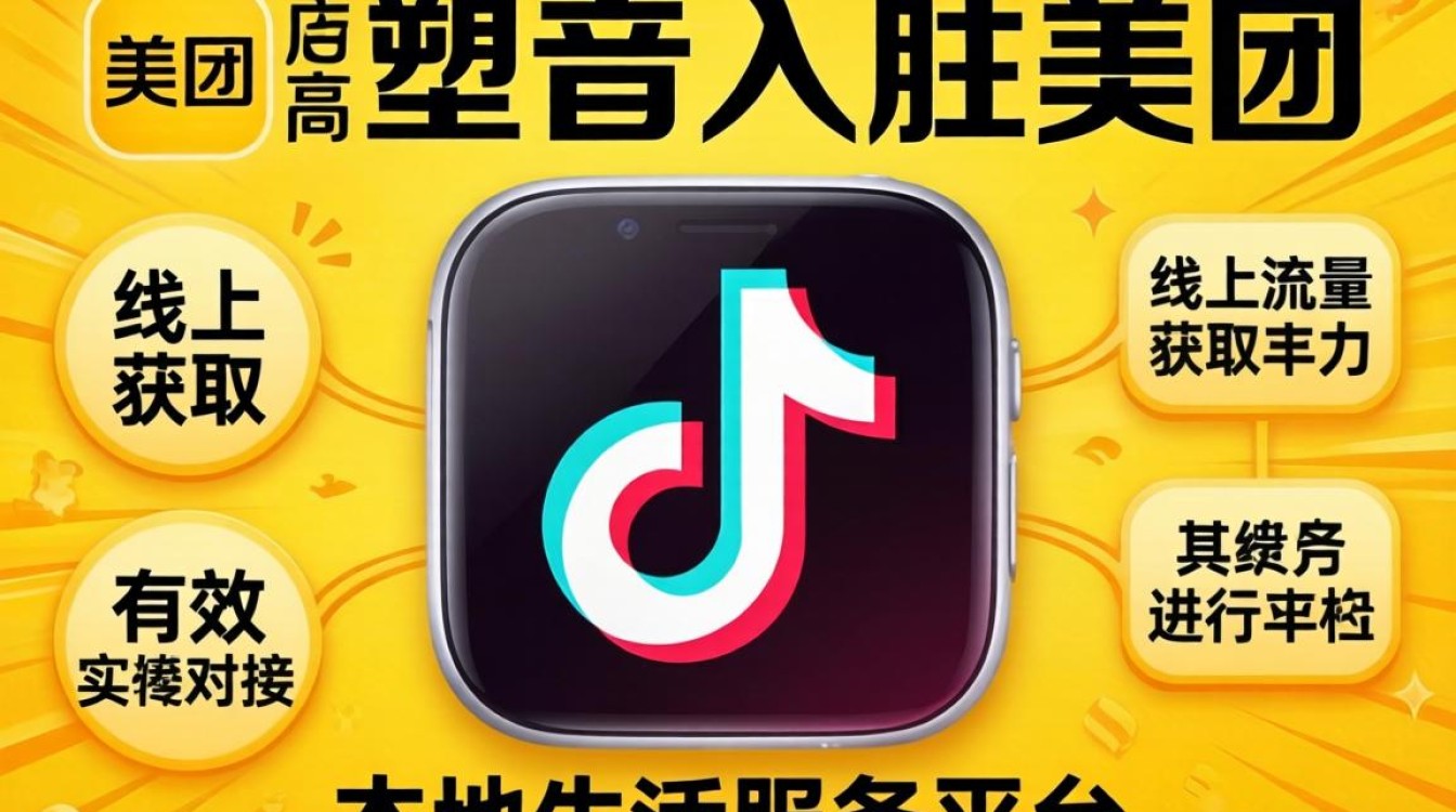 抖音壁纸怎么入驻美团