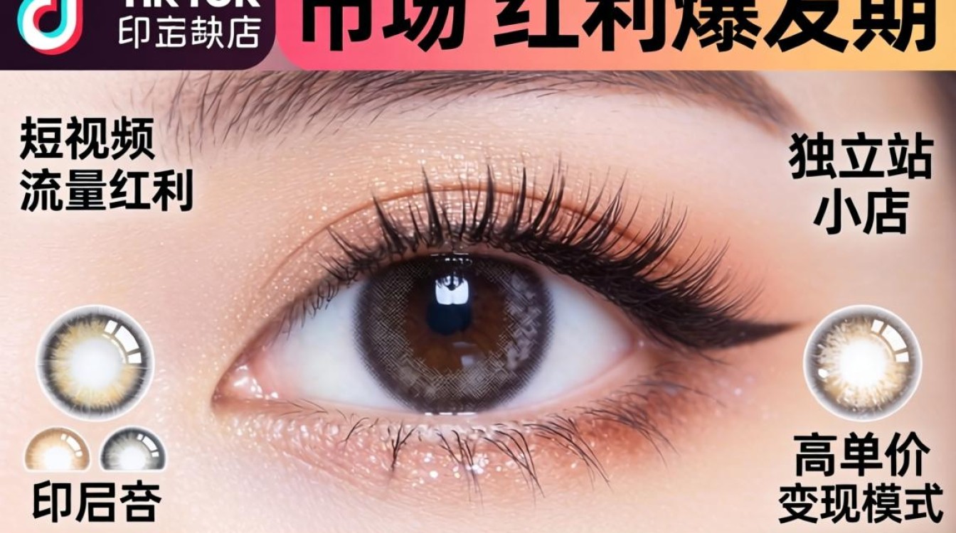 TikTok印尼美瞳怎么变现