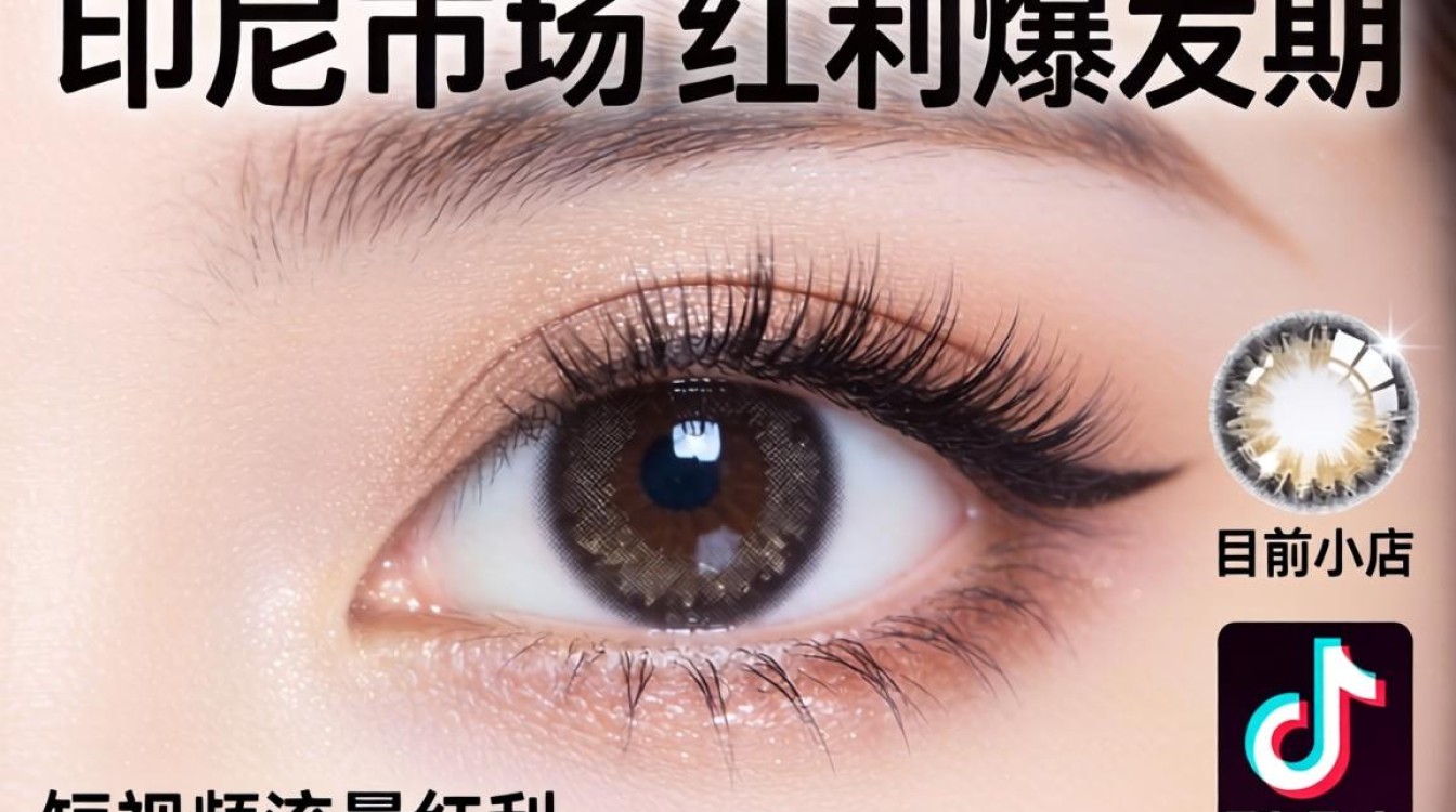 TikTok印尼美瞳怎么变现