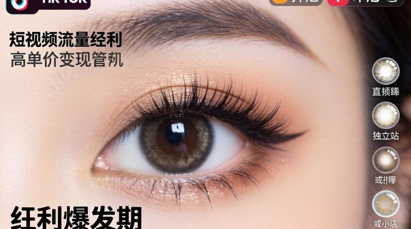 TikTok印尼美瞳怎么变现