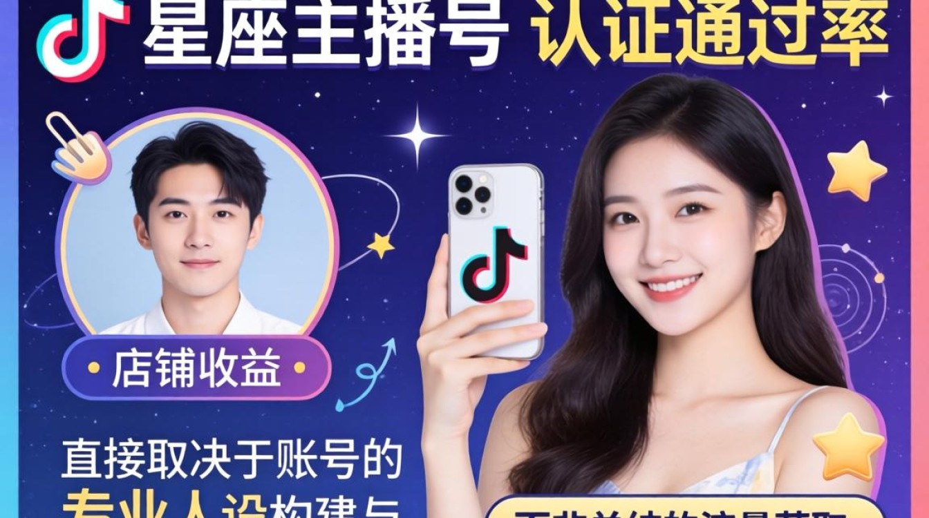 抖音怎么认证星座主播号