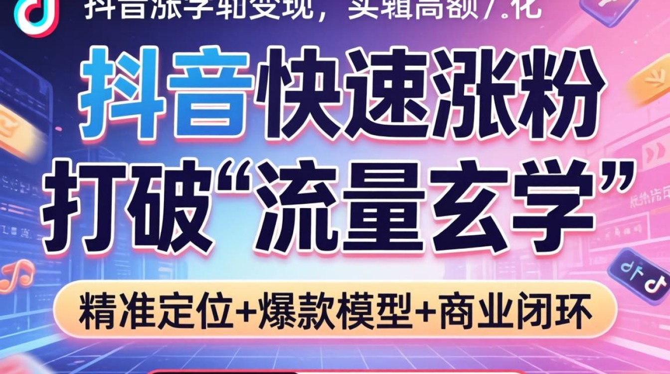 抖音涨粉最快的方法是什么