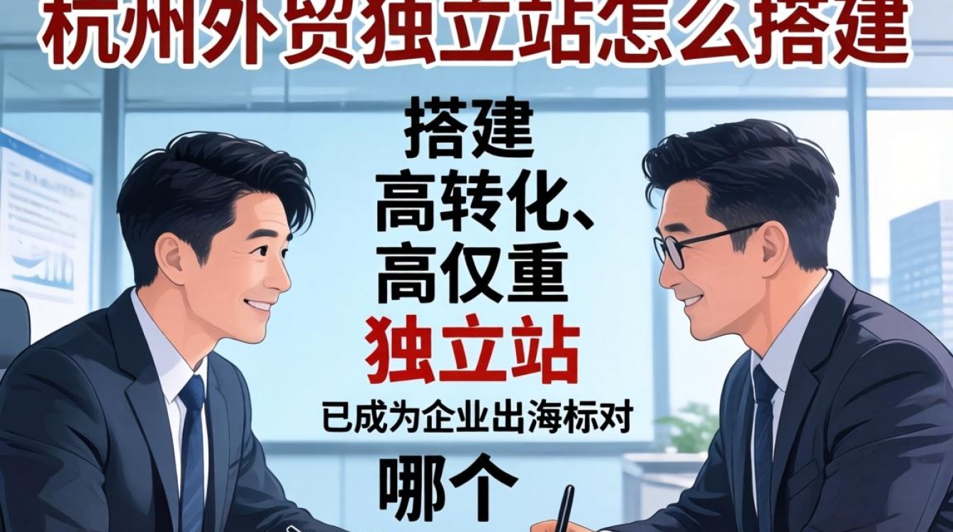 杭州外贸独立站怎么搭建