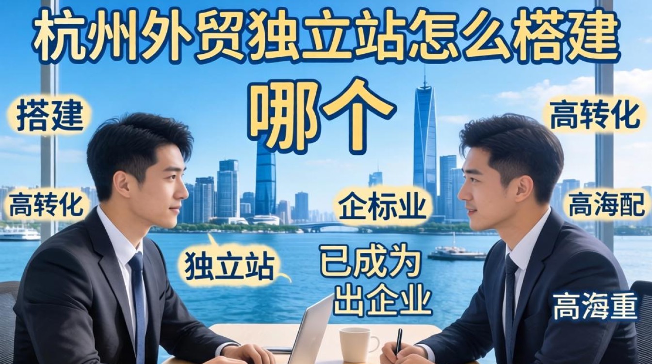 杭州外贸独立站怎么搭建