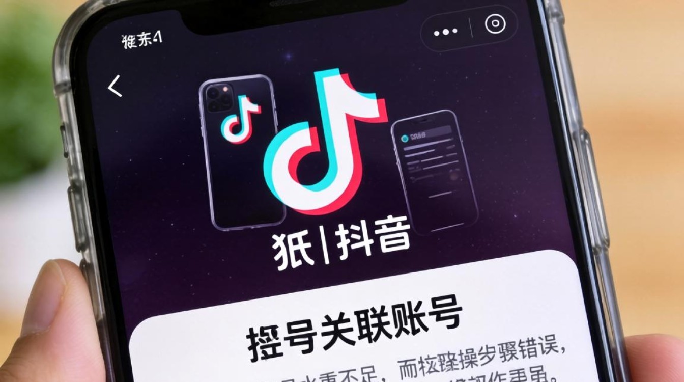 抖音账号关联失败怎么解决