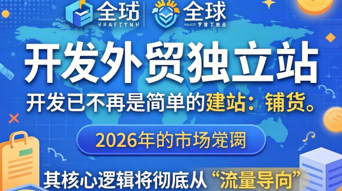 全球外贸独立站怎么开发?2026年前景趋势如何? 全球外贸独立站怎么开发