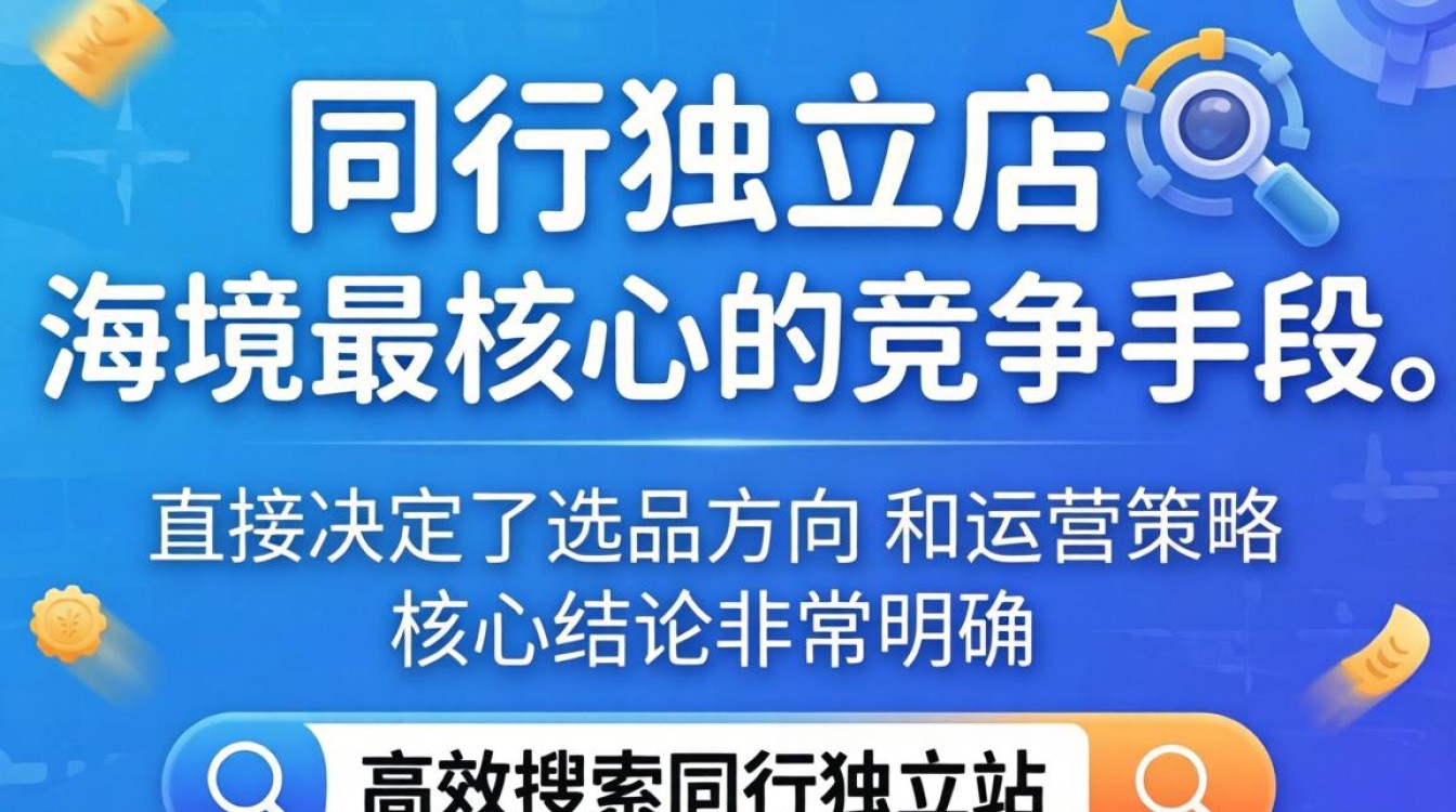 如何快速找到竞争对手独立站