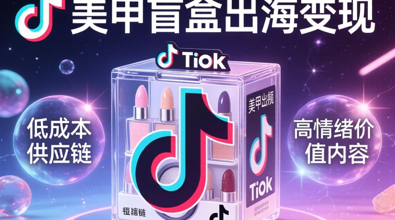 TikTok美甲盲盒怎么做