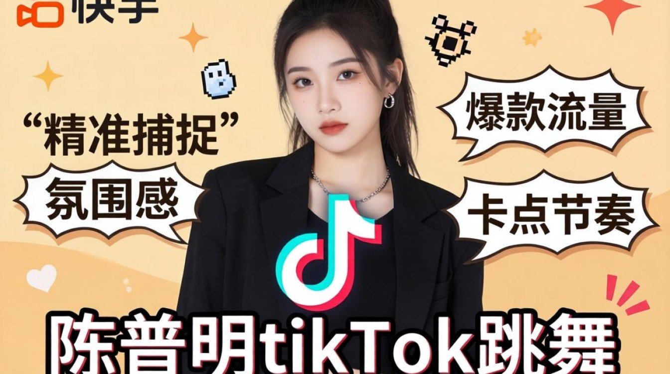 快手陈普明tiktok跳舞怎么火的