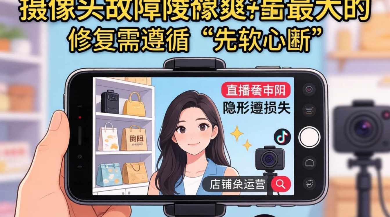 抖音摄像头坏了怎么修复