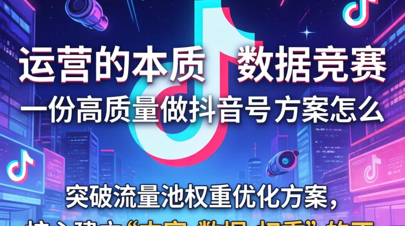 做抖音号的方案怎么写,如何突破流量池权重优化? 如何突破流量池权重优化