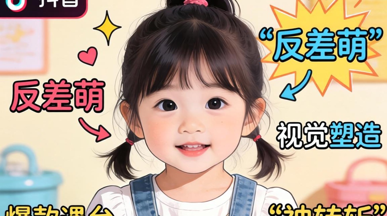 抖音搞笑小朋友怎么画的