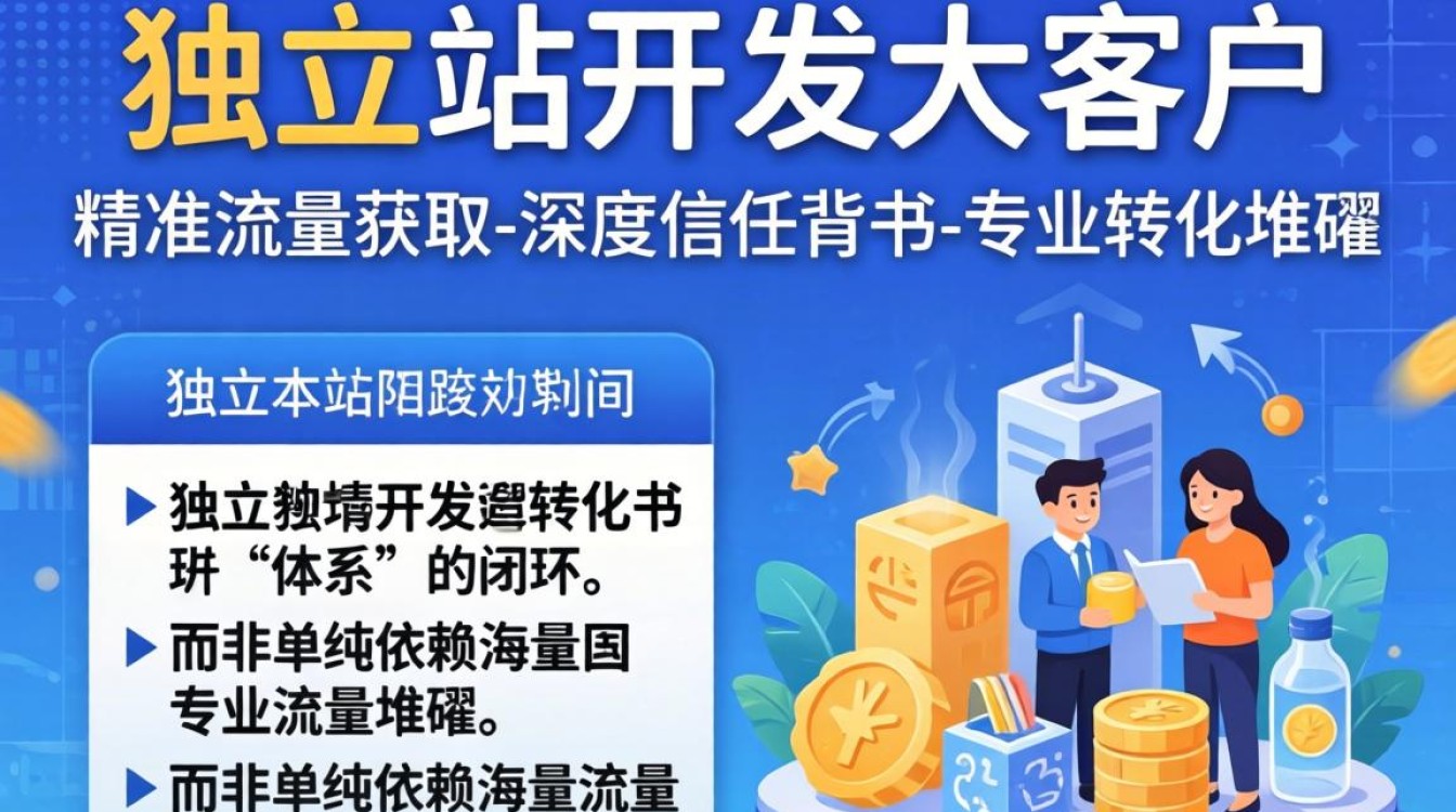 独立站开发大客户的方法有哪些