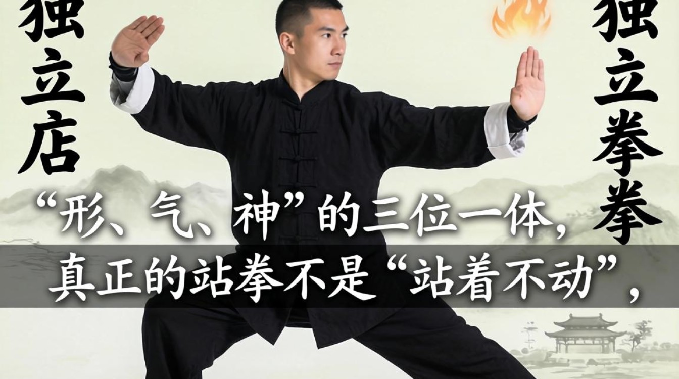 怎么练好独立站桩视频,独立站桩的正确姿势是什么 独立站桩的正确姿势是什么